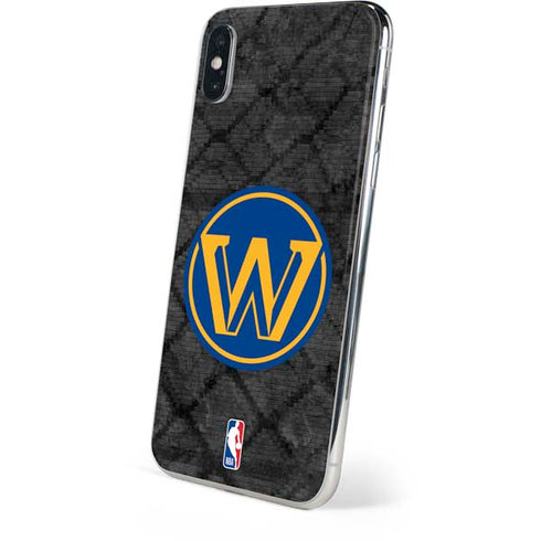 NBA Golden State Warriors Dark Rust iPhone XS Skin