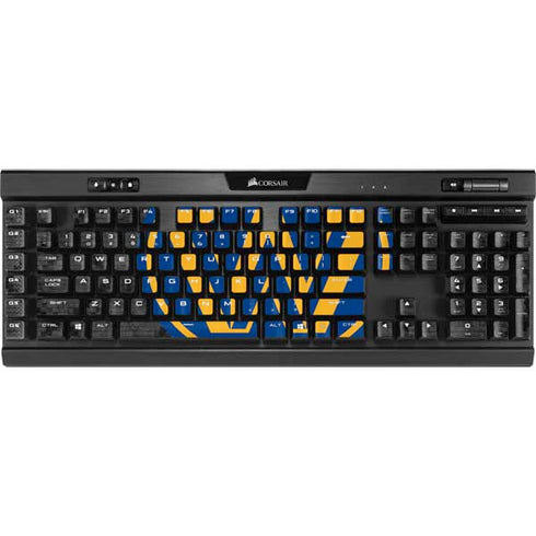 NBA Golden State Warriors Dark Rust K95 RGB PLATINUM Mechanical Gaming Keyboard Skin