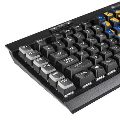 NBA Golden State Warriors Dark Rust K95 RGB PLATINUM Mechanical Gaming Keyboard Skin