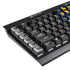 NBA Golden State Warriors Dark Rust K95 RGB PLATINUM Mechanical Gaming Keyboard Skin
