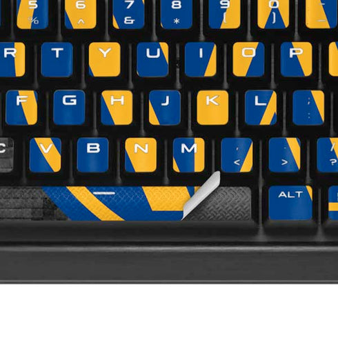 NBA Golden State Warriors Dark Rust K95 RGB PLATINUM Mechanical Gaming Keyboard Skin