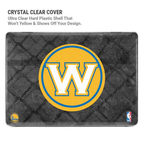 NBA Golden State Warriors Dark Rust MacBook Pro 14in (2021-24) Case plus Skin