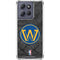 NBA Golden State Warriors Dark Rust Moto G 5G (2025) Clear Case