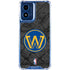 NBA Golden State Warriors Dark Rust Moto G 5G (2024) Clear Case