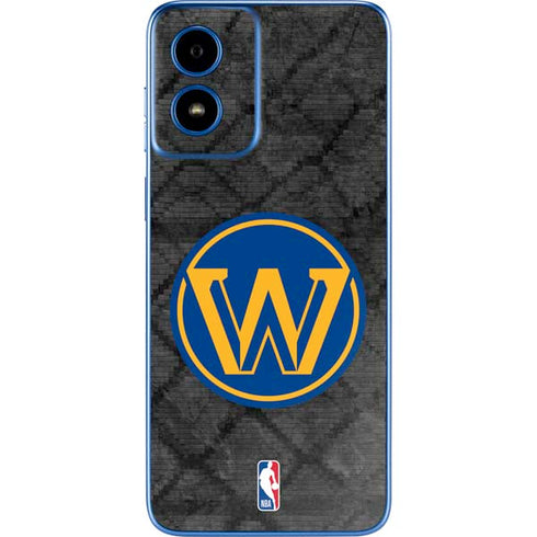 NBA Golden State Warriors Dark Rust Moto G Play 4G (2024) Skin