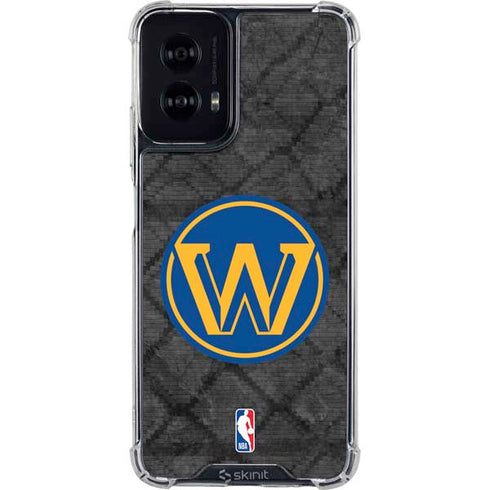 NBA Golden State Warriors Dark Rust Moto G Power 5G (2024) Clear Case