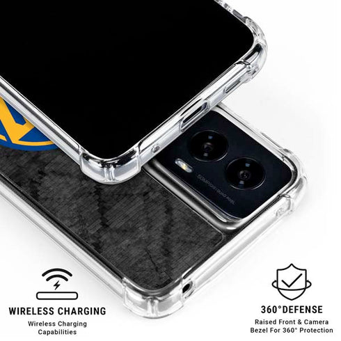 NBA Golden State Warriors Dark Rust Moto G Power 5G (2024) Clear Case