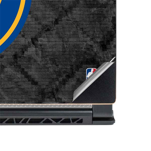 NBA Golden State Warriors Dark Rust MSI GS65 Stealth Laptop Skin