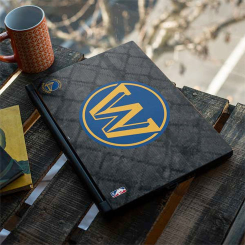NBA Golden State Warriors Dark Rust MSI GS65 Stealth Laptop Skin