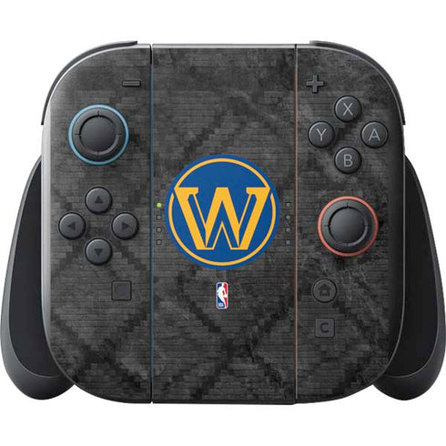 NBA Golden State Warriors Dark Rust Nintendo Switch 2 (2025) with Joy-Con Skin