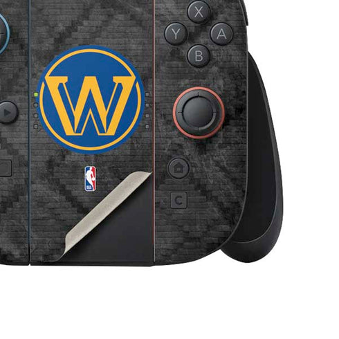 NBA Golden State Warriors Dark Rust Nintendo Switch 2 (2025) Joy-Con Controller Skin