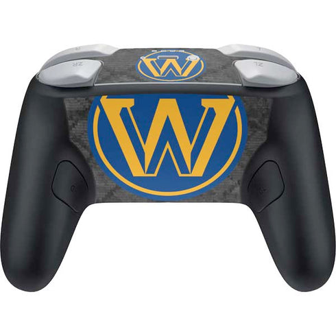 NBA Golden State Warriors Dark Rust Nintendo Switch 2 (2025) Pro Controller Skin