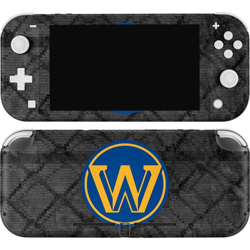 NBA Golden State Warriors Dark Rust Nintendo Skins