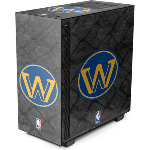 NBA Golden State Warriors Dark Rust NZXT H510 Compact ATX Mid-Tower Case Skin