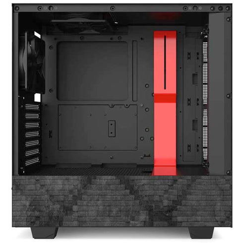 NBA Golden State Warriors Dark Rust NZXT H510 Compact ATX Mid-Tower Case Skin