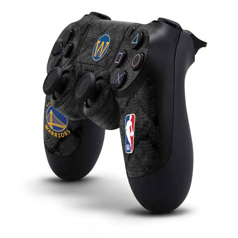NBA Golden State Warriors Dark Rust PS4 Controller Skin