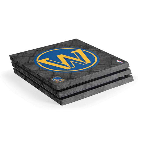 NBA Golden State Warriors Dark Rust PS4 Pro Console Skin