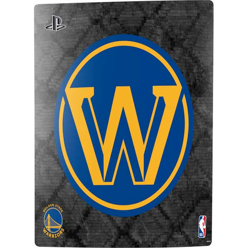 NBA Golden State Warriors Dark Rust PS5 Console Skin