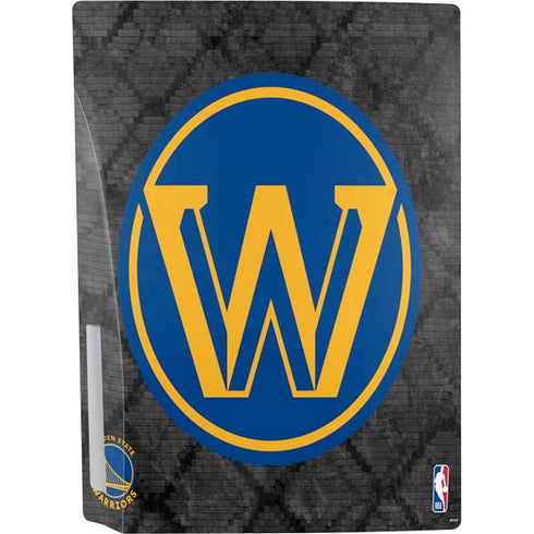 NBA Golden State Warriors Dark Rust PS5 Console Skin