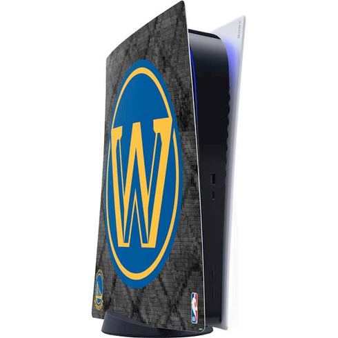 NBA Golden State Warriors Dark Rust PS5 Digital Edition Console Skin
