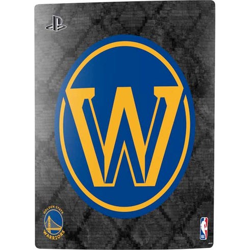 NBA Golden State Warriors Dark Rust PS5 Digital Edition Console Skin