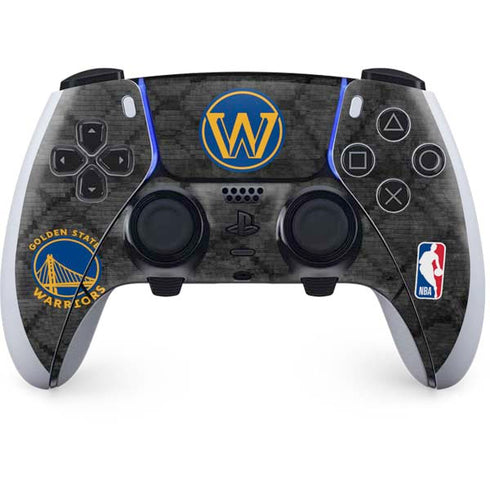 NBA Golden State Warriors Dark Rust PS5 DualSense Edge Pro Controller Skin