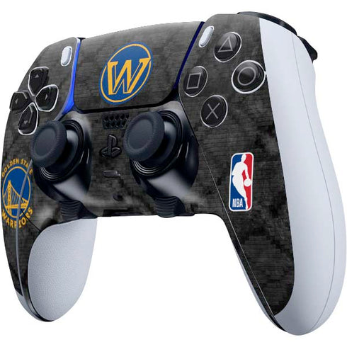 NBA Golden State Warriors Dark Rust PS5 DualSense Edge Pro Controller Skin
