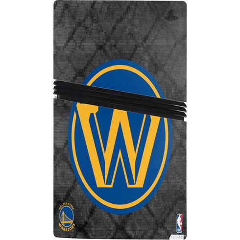 NBA Golden State Warriors Dark Rust PS5 Pro Bundle Skin
