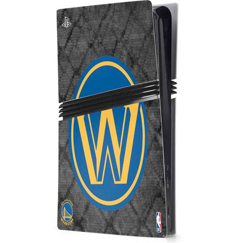NBA Golden State Warriors Dark Rust PS5 Pro Console Skin