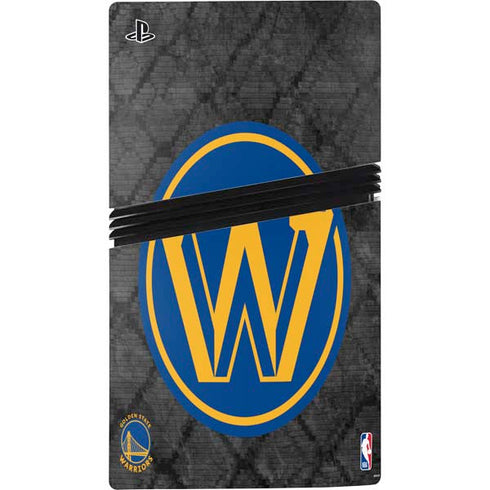 NBA Golden State Warriors Dark Rust PS5 Pro Console Skin