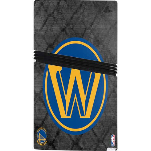 NBA Golden State Warriors Dark Rust PS5 Pro Console Skin