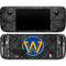 NBA Golden State Warriors Dark Rust Steam Deck Handheld Gaming Computer OLED Skin