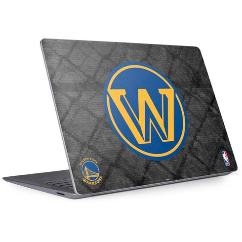 NBA Golden State Warriors Dark Rust Surface Laptop 3 13.5in Skin