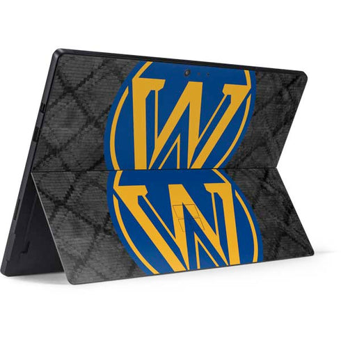 NBA Golden State Warriors Dark Rust Surface Pro 6 Skin