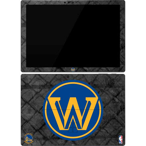 NBA Golden State Warriors Dark Rust Surface Pro 7 Skin