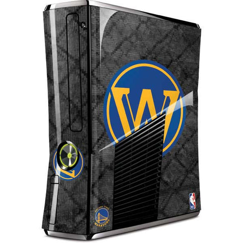 NBA Golden State Warriors Dark Rust Xbox 360 Slim (2010) Skin