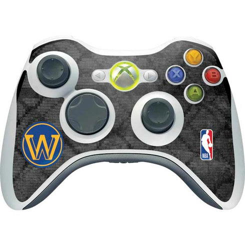 NBA Golden State Warriors Dark Rust Xbox 360 Wireless Controller Skin