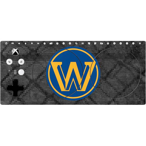 NBA Golden State Warriors Dark Rust Xbox Adaptive Controller Skin