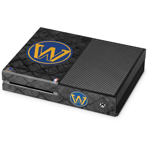 NBA Golden State Warriors Dark Rust Xbox One Console Skin