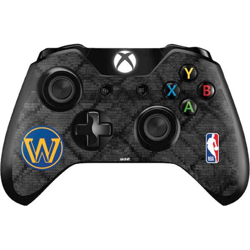 NBA Golden State Warriors Dark Rust Xbox One Controller Skin