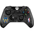 NBA Golden State Warriors Dark Rust Xbox One Controller Skin