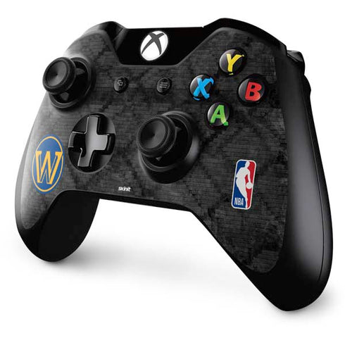 NBA Golden State Warriors Dark Rust Xbox One Controller Skin
