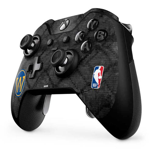 NBA Golden State Warriors Dark Rust Xbox One Elite Controller Skin