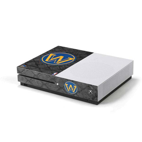 NBA Golden State Warriors Dark Rust Xbox One S Console Skin