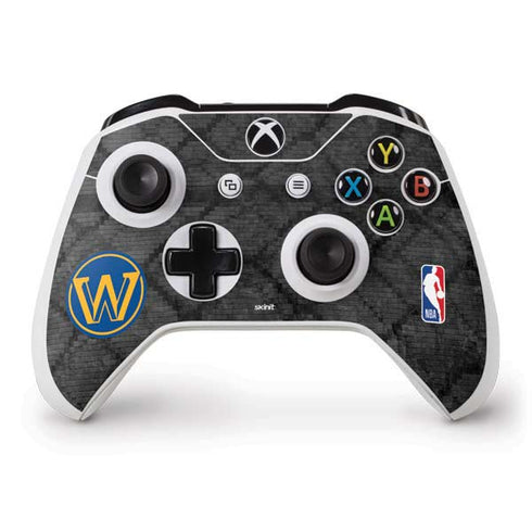 NBA Golden State Warriors Dark Rust Xbox One S Controller Skin