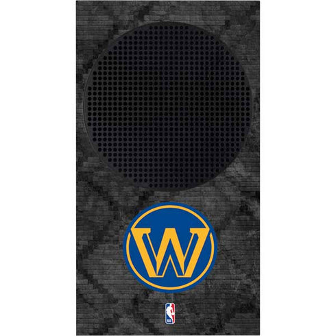 NBA Golden State Warriors Dark Rust Xbox Series S Console Skin