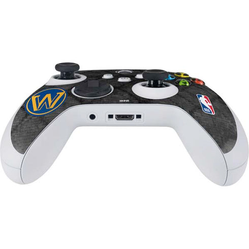 NBA Golden State Warriors Dark Rust Xbox Series S Controller Skin