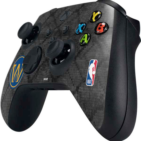 NBA Golden State Warriors Dark Rust Xbox Series X Controller Skin