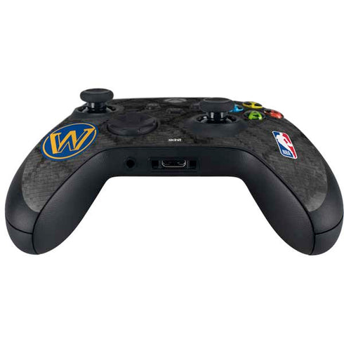 NBA Golden State Warriors Dark Rust Xbox Series X Controller Skin