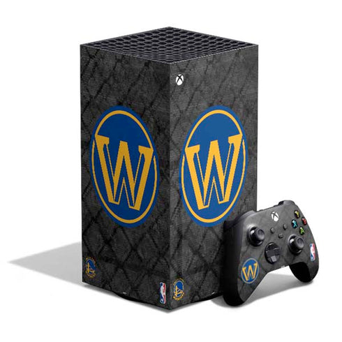 NBA Golden State Warriors Dark Rust XBox Series X Digital Edition Bundle Skin